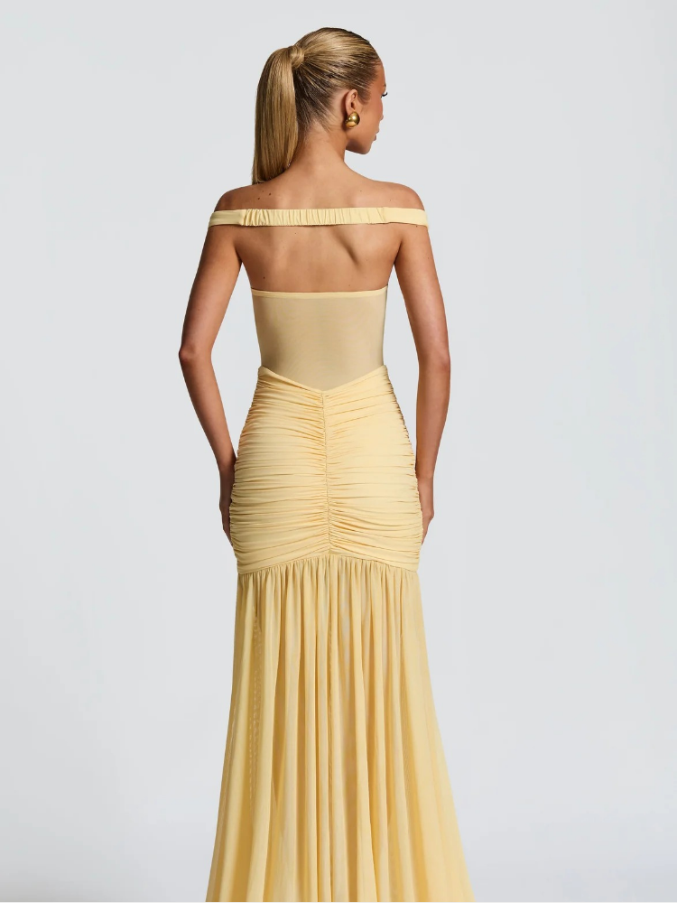 Blair Maxi Dress - Yellow