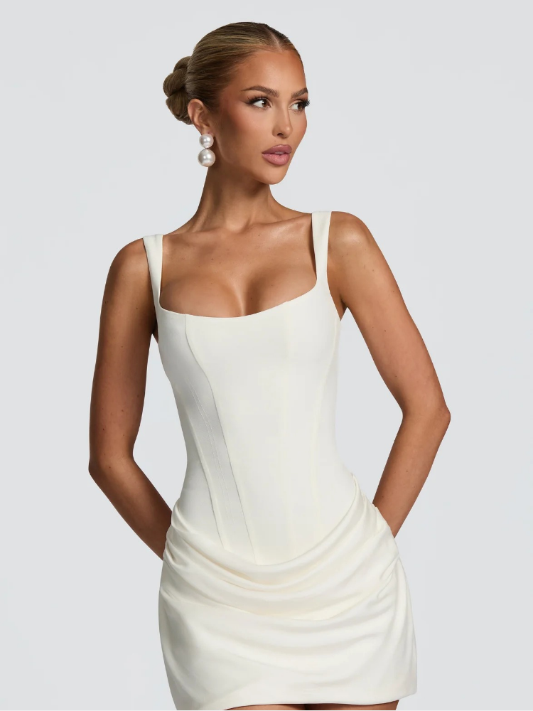 Taylor Mini Dress - White