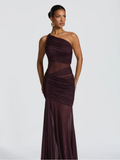 Addison Maxi Dress - Burgundy