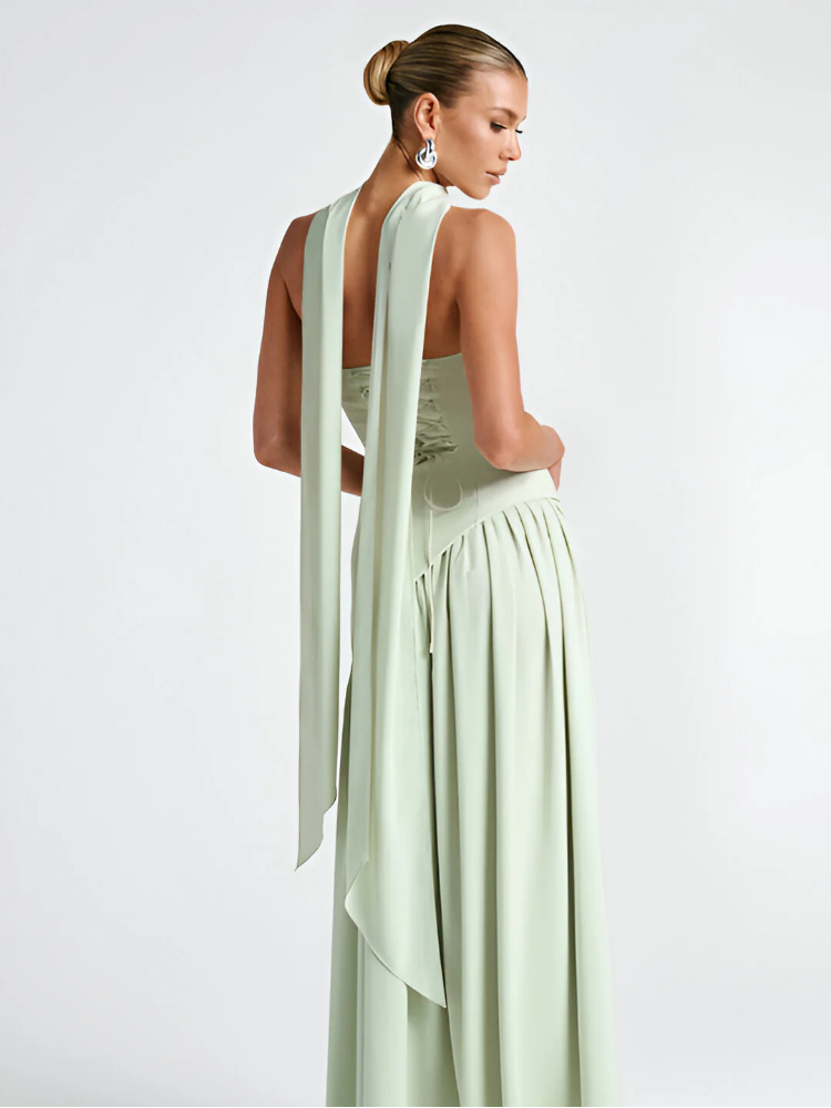 Madison Maxi Dress - Light Green